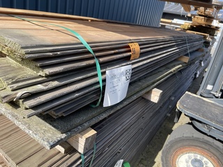 Ca. 59x Douglas Wisselsponning/Halfhoutsrabat, 18x190mm, lengte 400cm